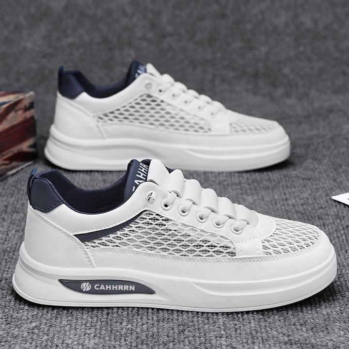 Unisex atmungsaktive Mesh-Plateau-Sneaker mit leichter Dämpfung und gepolstertem Komfortfußbett – Norré