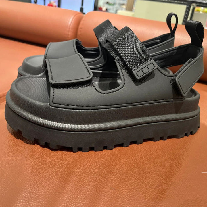 Damen Sportliche Sandalen mit ergonomischem Fußbett und rutschfester Sohle Echoarchiv