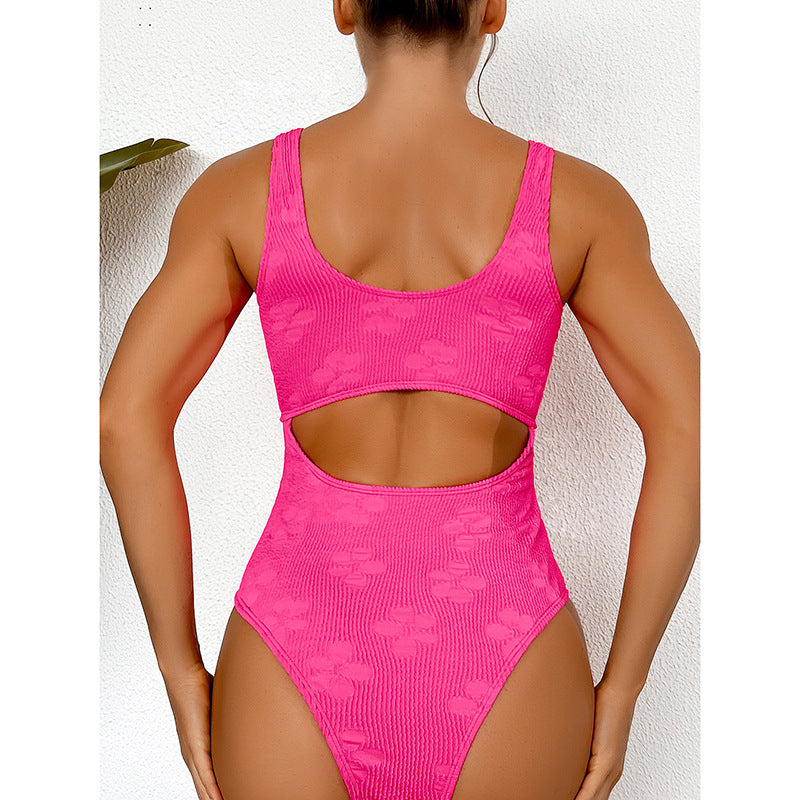 Damen Cut-Out Badeanzug Echo Archiv