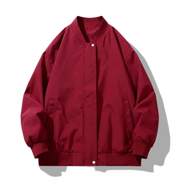 Herren sportliche Übergangsjacke mit hohem Kragen und praktischen Seitentaschen Echoarchiv
