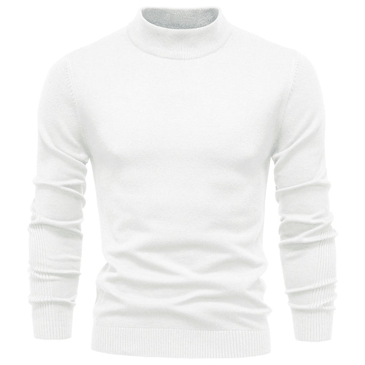 Herren Rollkragenpullover aus weichem Strickmaterial mit feiner Rippstruktur Echoarchiv