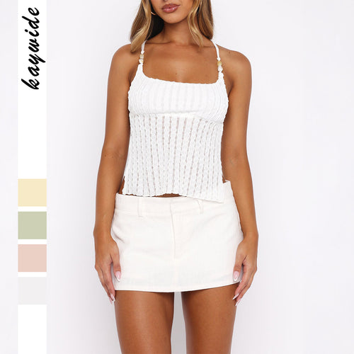 Damen Top mit gekräuseltem Design Echo Archiv