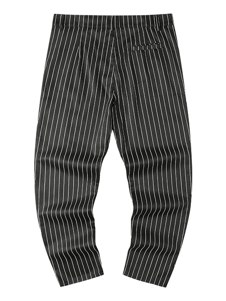 Herren elegante Slim-Fit Jeans im modernen Streifenmuster Echoarchiv