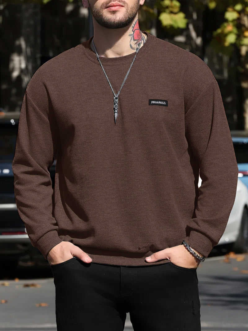 Herren lässiges Sweatshirt mit strukturierter Oberfläche und modernem Design Echoarchiv