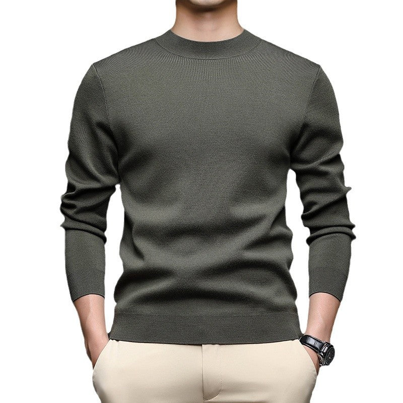 Herren modischer Rundhals-Pullover Echoarchiv