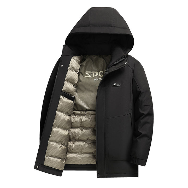 Herren Wasserfeste Winterjacke Echo Archiv