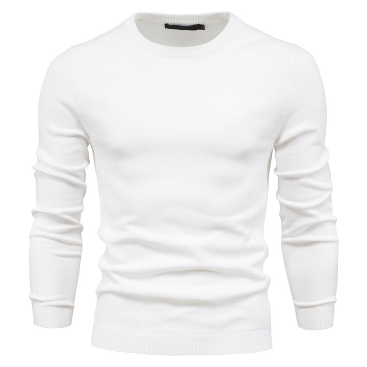 Herren Rundhals Pullover aus hochwertiger Baumwolle Echoarchiv