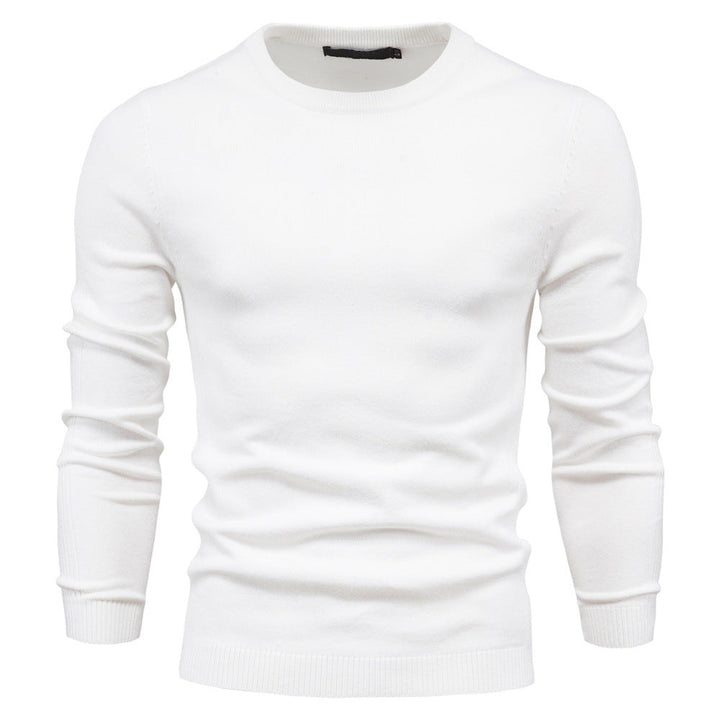 Herren Rundhals Pullover aus hochwertiger Baumwolle – Norvane