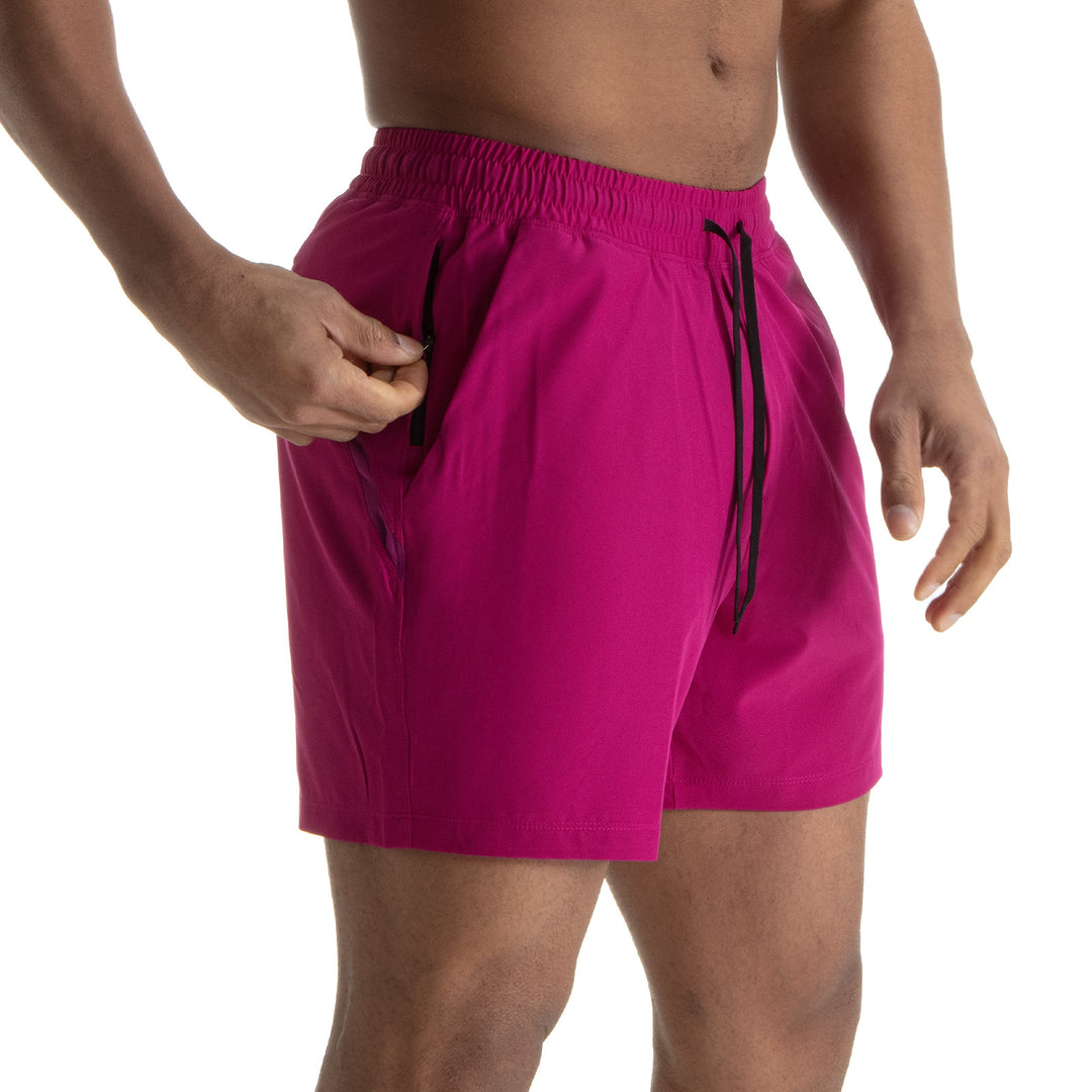 Herren Sportliche Schwimmshorts mit elastischem Bund und seitlichen Eingrifftaschen Echoarchiv