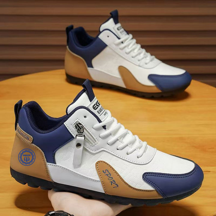 Herren Sportliche Outdoor-Sneaker mit Reißverschluss-Detail und griffiger Trail-Sohle Echoarhiv