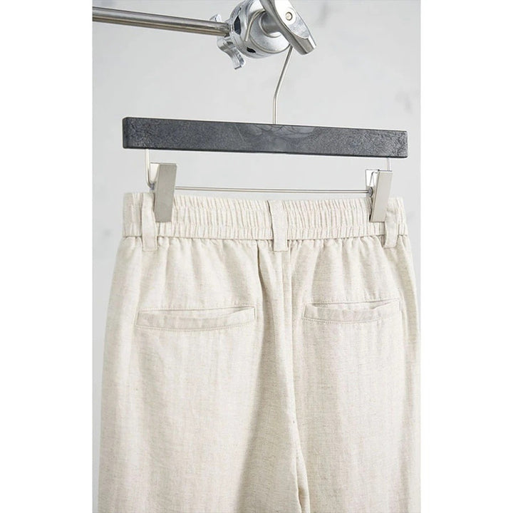 Damen Weitgeschnittene Leinenhose Echo Archiv