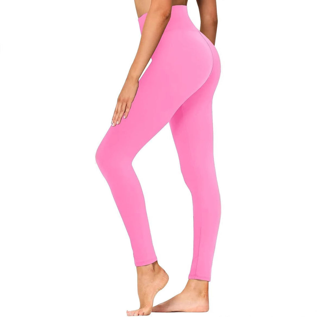 Damen Hochtaillierte Sportleggings Echoarchiv