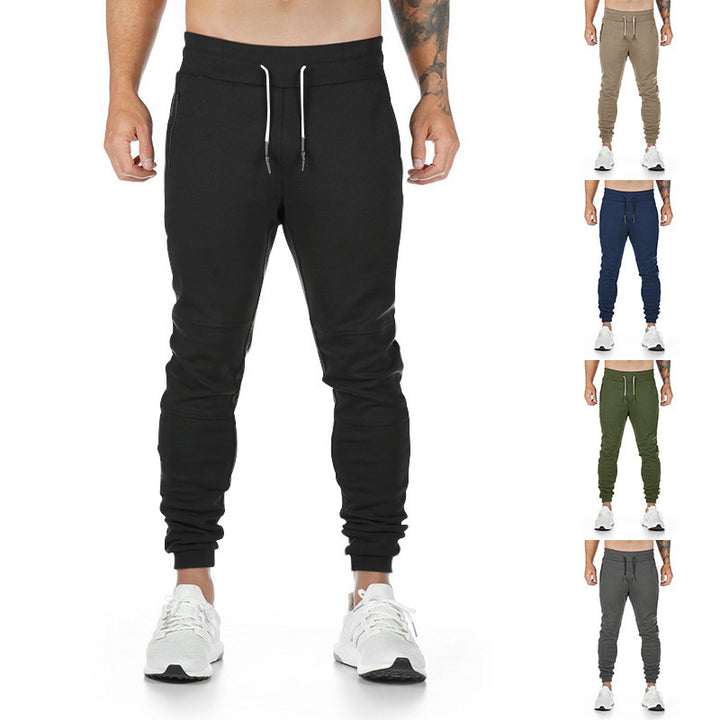 Herren Sportliche Jogginghose mit praktischen Reißverschlusstaschen Echoarchiv