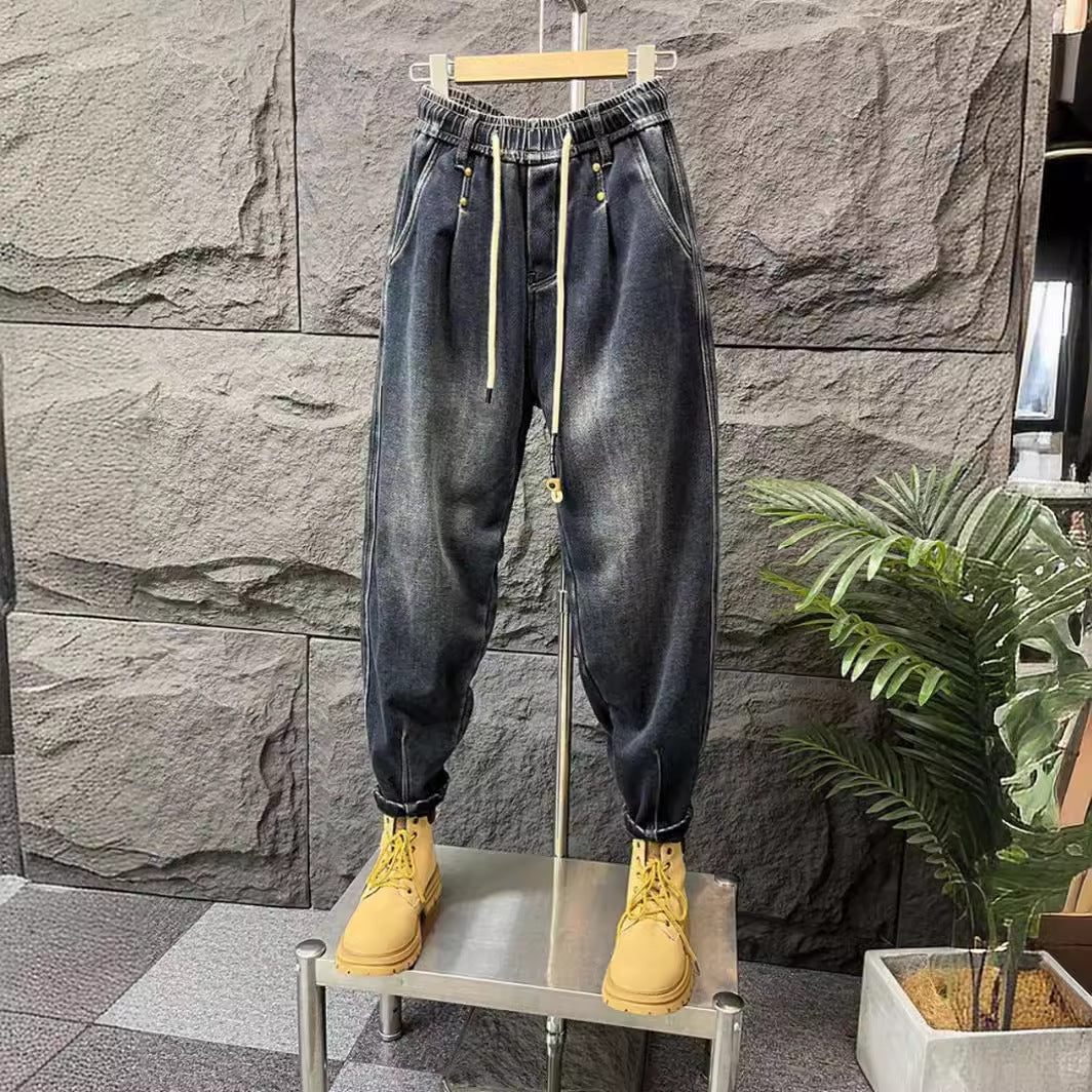 Herren Modische Ripped Jeans mit kreativen Patches Echoarchiv 1788342369