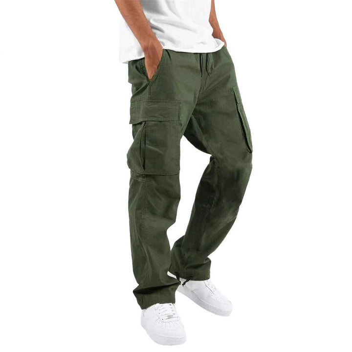 Herren robuste Multi-Taschen Cargohose Echoarchiv
