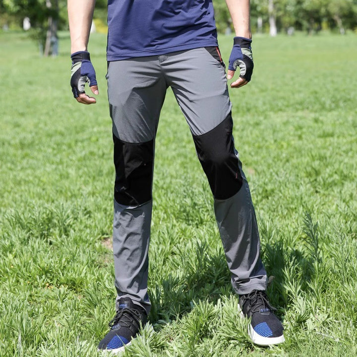Herren nan leichte Stretch-Outdoorhose mit verstärkten Knien und ergonomischer Bewegungspasse Echo Archiv