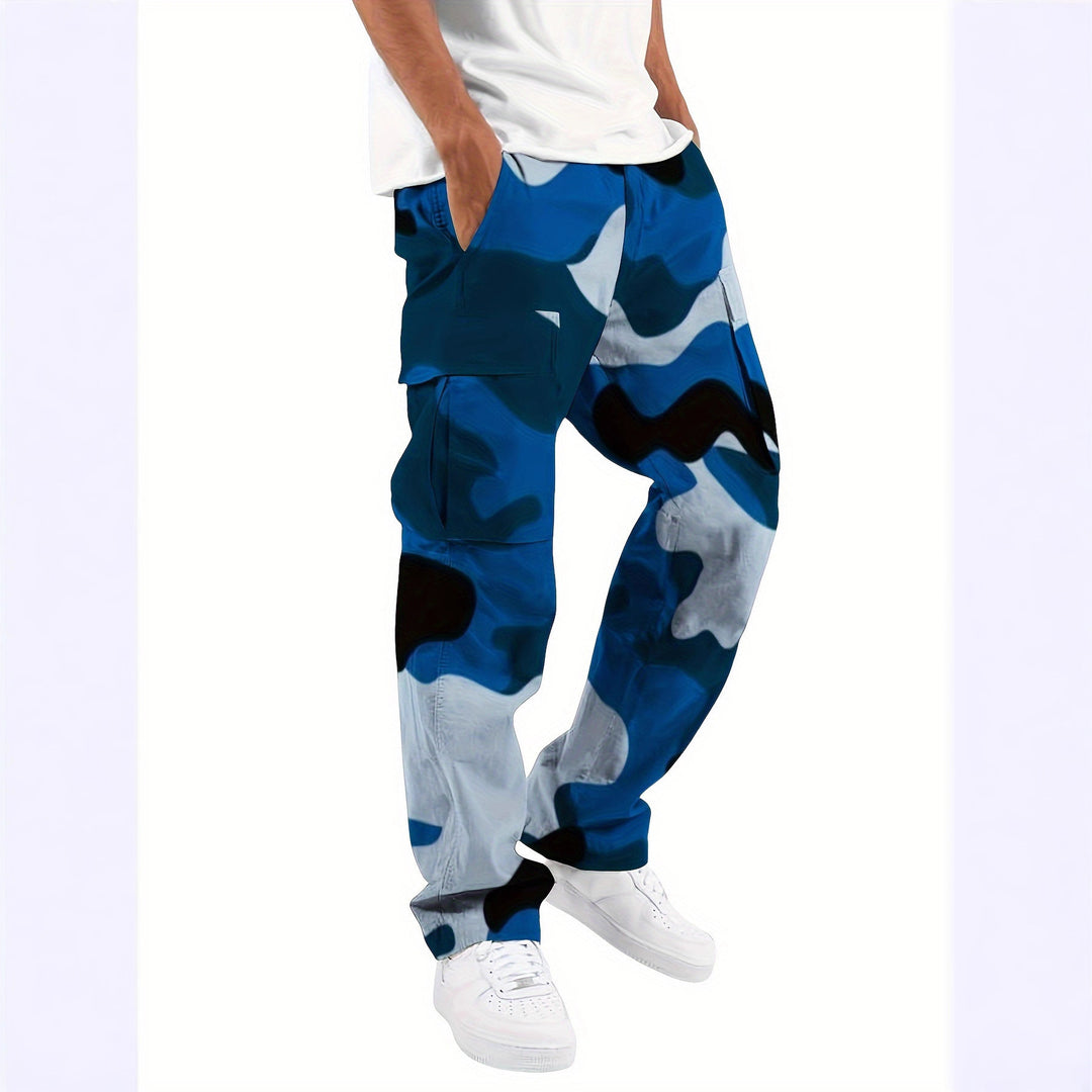 Herren Camouflage Cargo-Hose mit praktischen Seitentaschen Echoarchiv