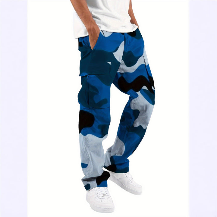 Herren Camouflage Cargo-Hose mit praktischen Seitentaschen Echoarchiv