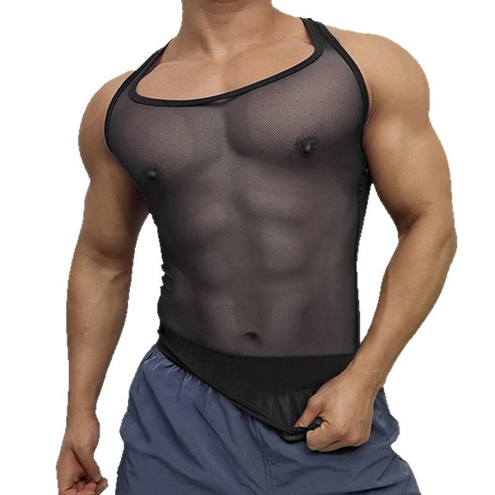 Herren Atmungsaktives Sport-Tanktop mit Racerback-Design Echoarchiv