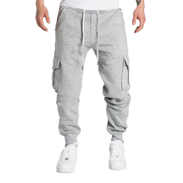 Herren Cargo-Jogginghose mit praktischen Taschen und elastischem Bund Echoarchiv