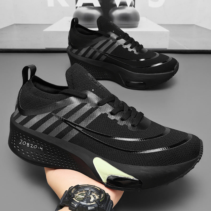 Unisex Profi-Tempo-Laufschuh mit sichtbarer Fersen-Airunit und atmungsaktivem Monofilament-Obermaterial – Tavélo