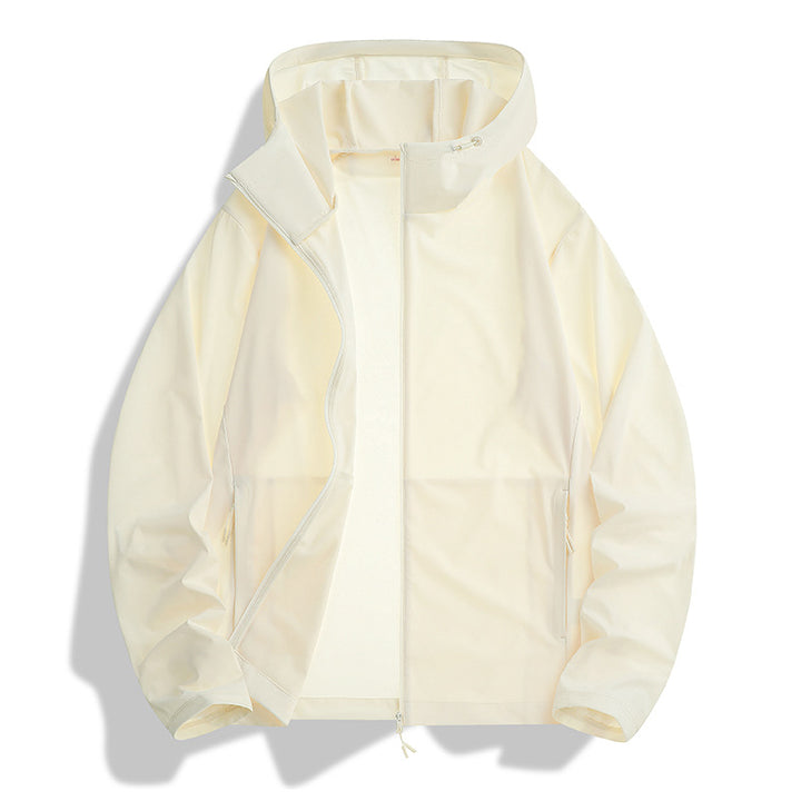 Damen Winddichte Kapuzenjacke Echo Archiv
