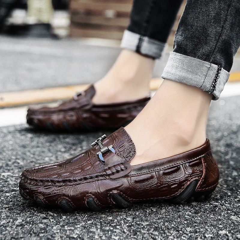 Herren Elegante Mokassins Echoarchiv