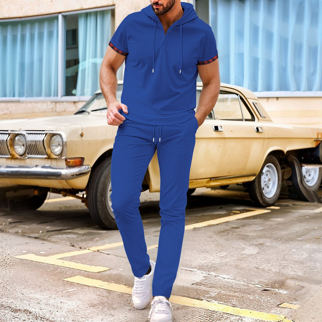 Herren Sportliches Kapuzenset mit funktionalen Taschen und ergonomischem Schnitt Echoarchiv
