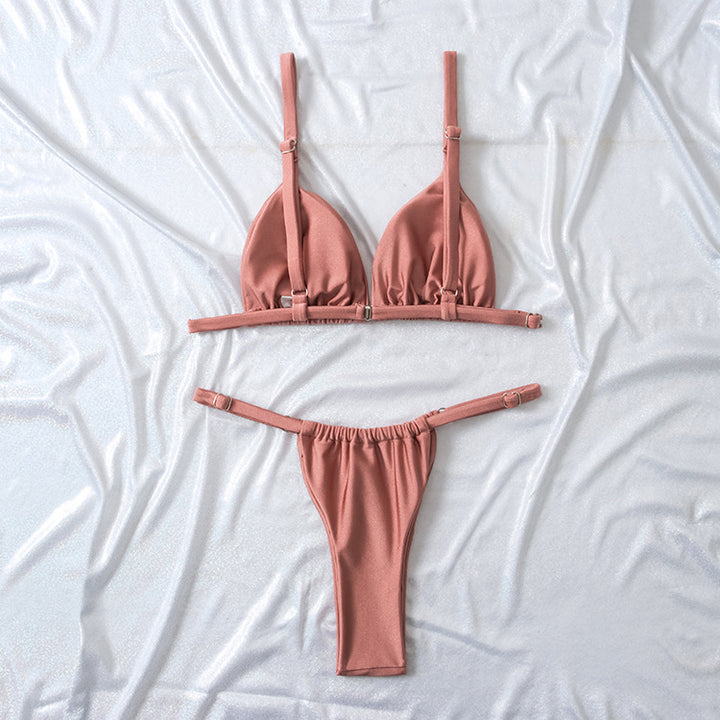 Damen Triangel-Bikini Set mit rüschendetails Echo Archiv