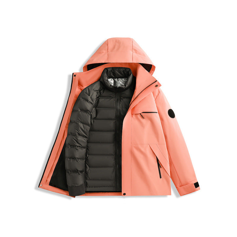 Damen Multifunktionale und wetterfeste Outdoor-Jacke Echo Archiv