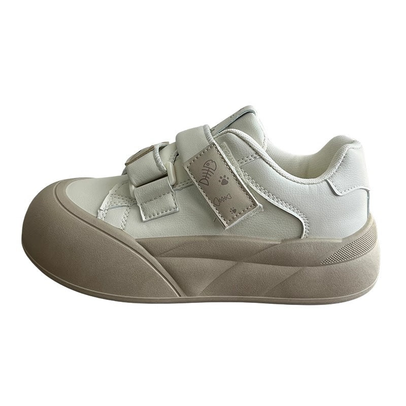 Damen Plateau-Sneaker mit praktischen Klettverschlüssen und komfortabler Dämpfung Echo Archiv