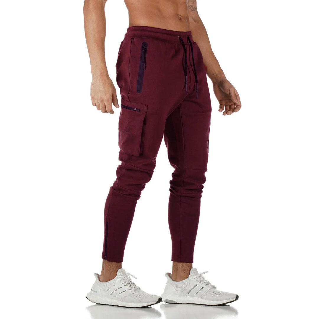 Herren Cargo-Jogginghose mit praktischen Reißverschlusstaschen und modernem Schnitt Echoarchiv
