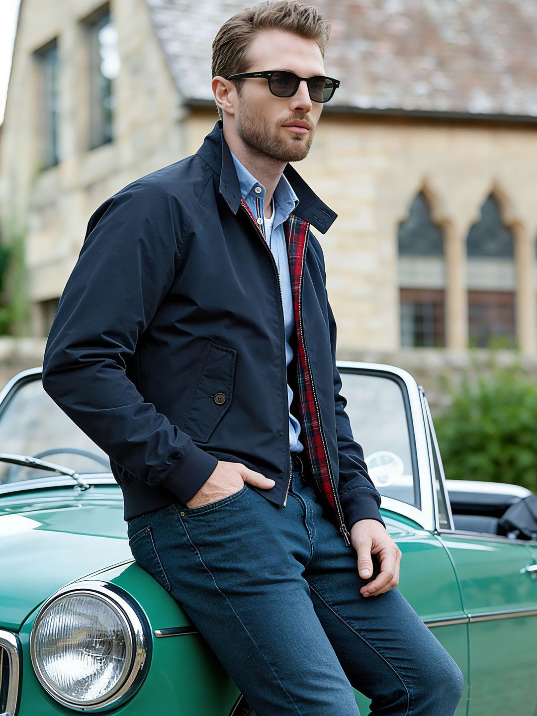 Harrington Jacke Für Männer