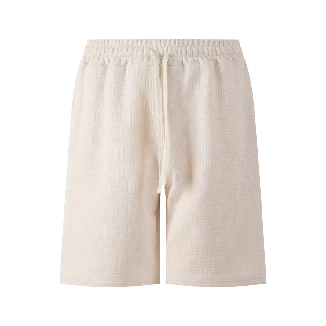 Herren Freizeit-Shorts mit elastischem Bund und innenliegendem Kordelzug Echoarchiv