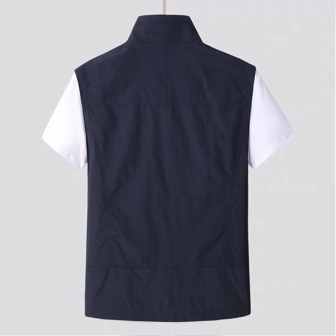 Herren Sportliche Funktionsweste Echo Archiv