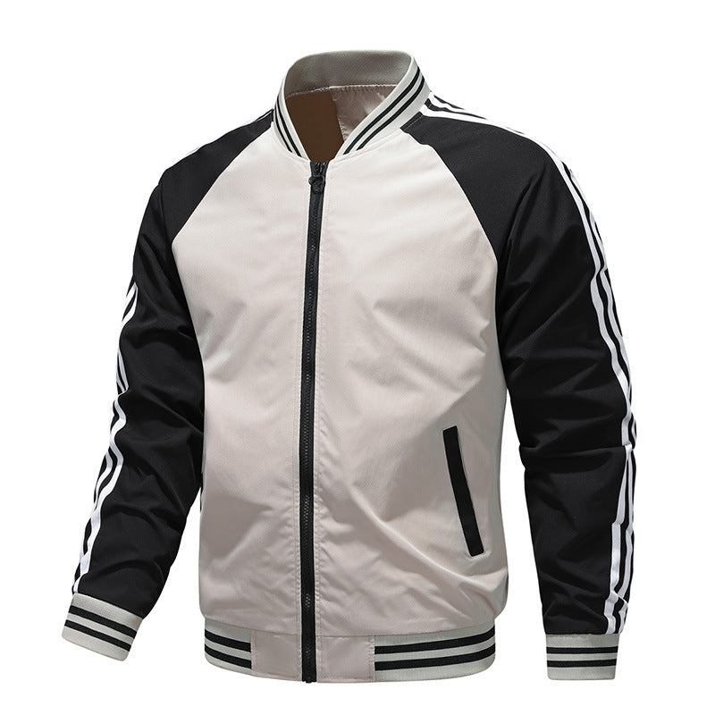 Herren Sportliche Retro-Bomberjacke Echo Archiv