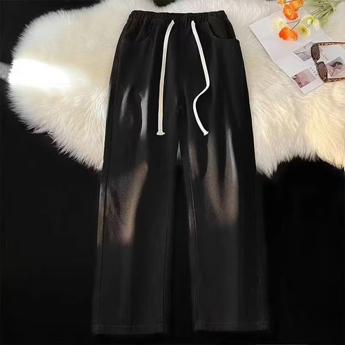 Herren Sportliche Freizeithose mit Kordelzug und tiefen Taschen Echoarchiv