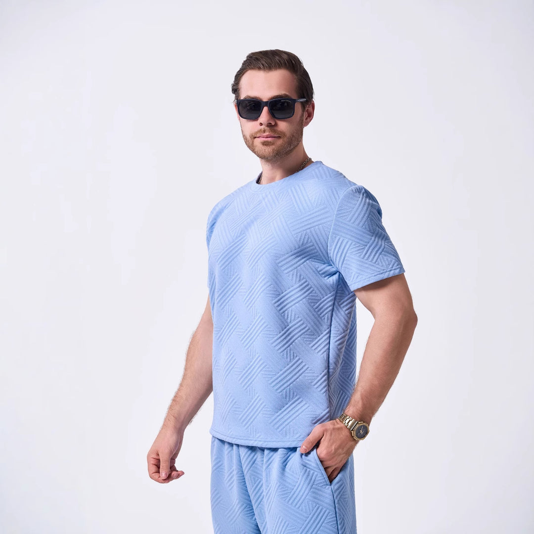 Herren lässiges Premium T-Shirt mit strukturiertem Design und hohem Tragekomfort Echoarchiv