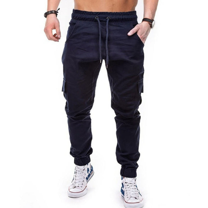 Herren cargo Jogginghose mit elastischem Bund und praktischen Seitentaschen Echoarchiv