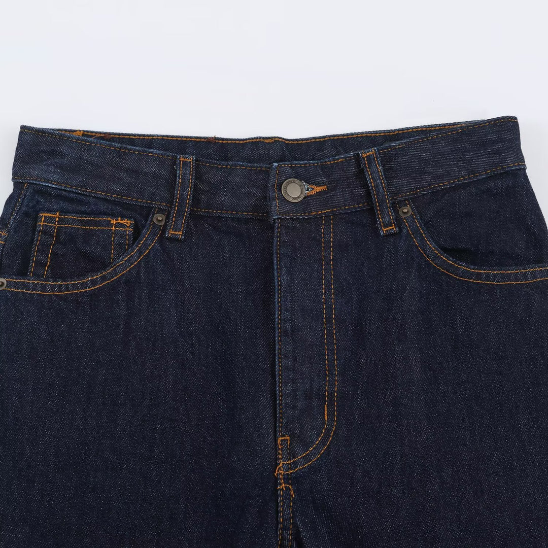 Damen Highwaist Relaxed Tapered Jeans mit konischem Bein Echoarchiv