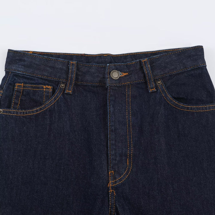Damen Highwaist Relaxed Tapered Jeans mit konischem Bein Echoarchiv