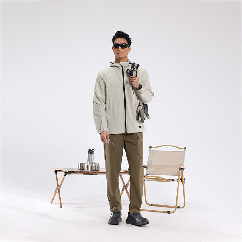 Herren Multifunktionale Outdoor-Jacke mit integrierter Hose Echoarchiv