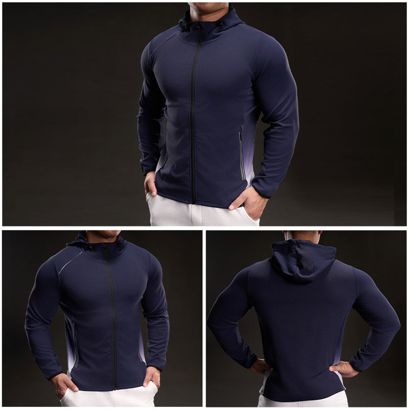 Herren athletische Funktionsjacke Echoarchiv