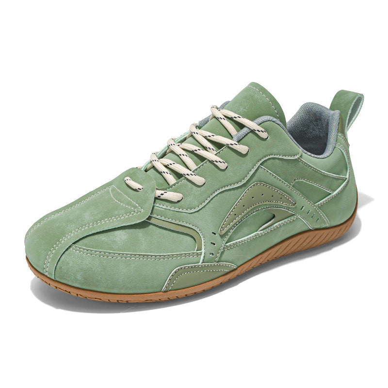 Unisex leichte Wildlederoptik Sneaker mit gepolstertem Komfortfußbett und griffiger Gumsohle – Norré