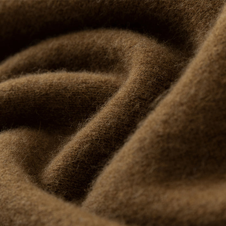 Damen Feinstrick Rollkragenpullover aus Kaschmirmischung leicht oversized Echoarchiv