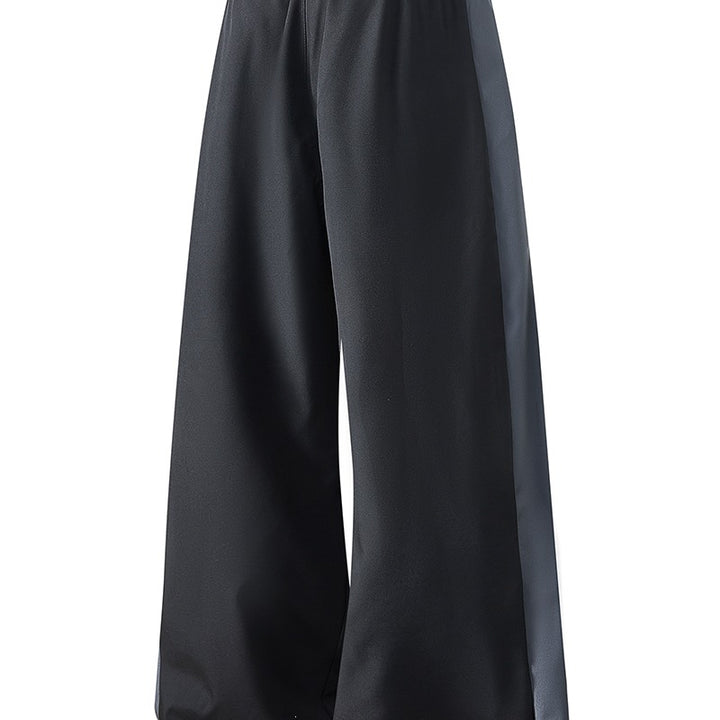 Herren Extrabreite Trackpants mit glänzenden Seiteneinsätzen & Kontrastpaspel Echo Archiv