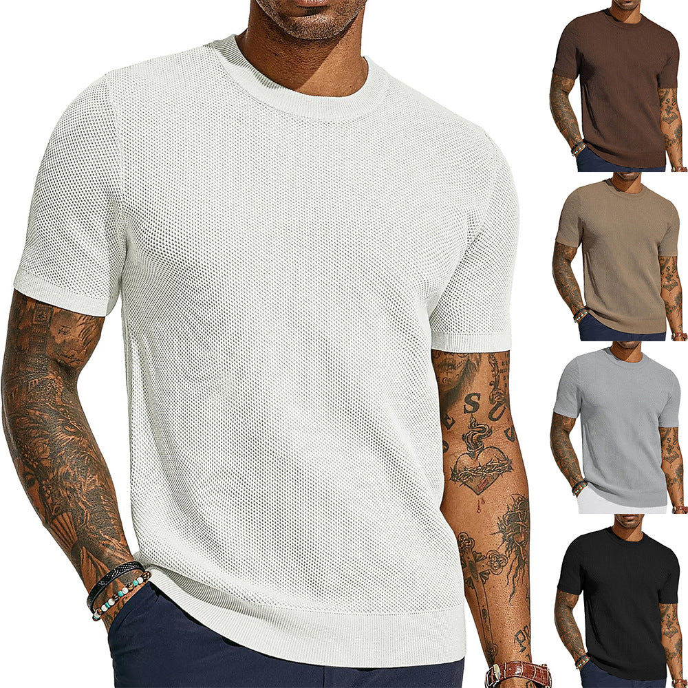 Herren atmungsaktives Netz-T-Shirt Echoarchiv