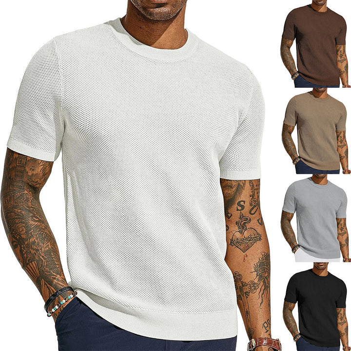 Herren atmungsaktives Netz-T-Shirt Echoarchiv