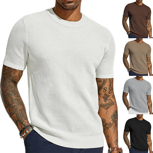 Herren atmungsaktives Netz-T-Shirt Echoarchiv