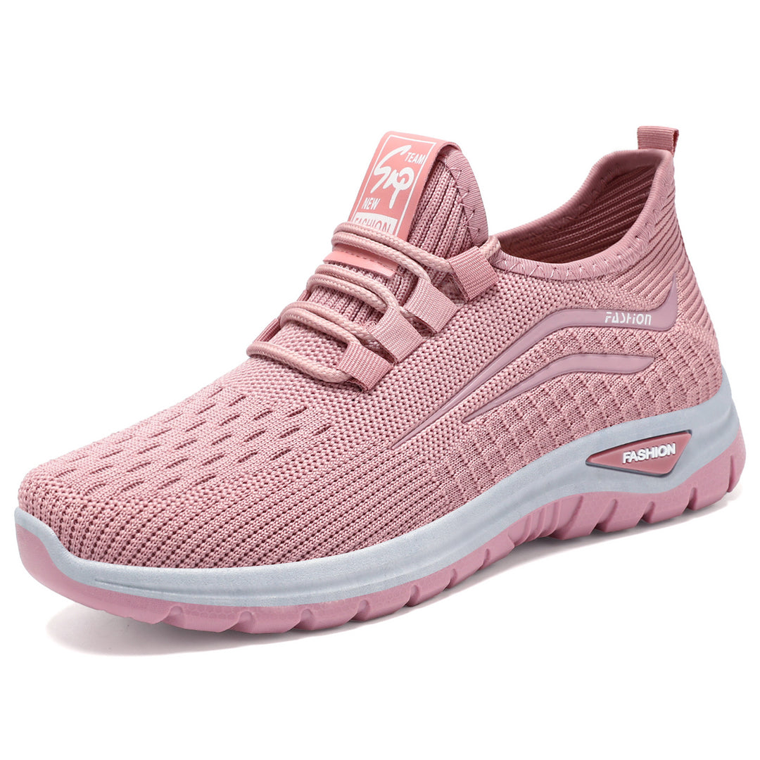 Damen nan leichter atmungsaktiver Strick-Sneaker mit dämpfender Komfortsohle Echo Archiv